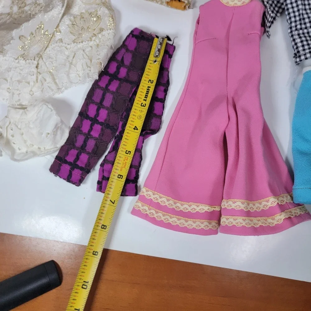 VTG Barbie Doll Fashions / Clone / Mommy Made Mixed Lot‎ Skirts Tops Dresses Etc